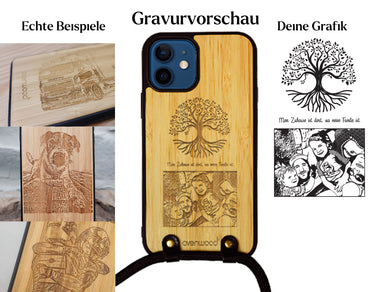 INDIVIDUELL iPhone 12 Hülle zum Umhängen